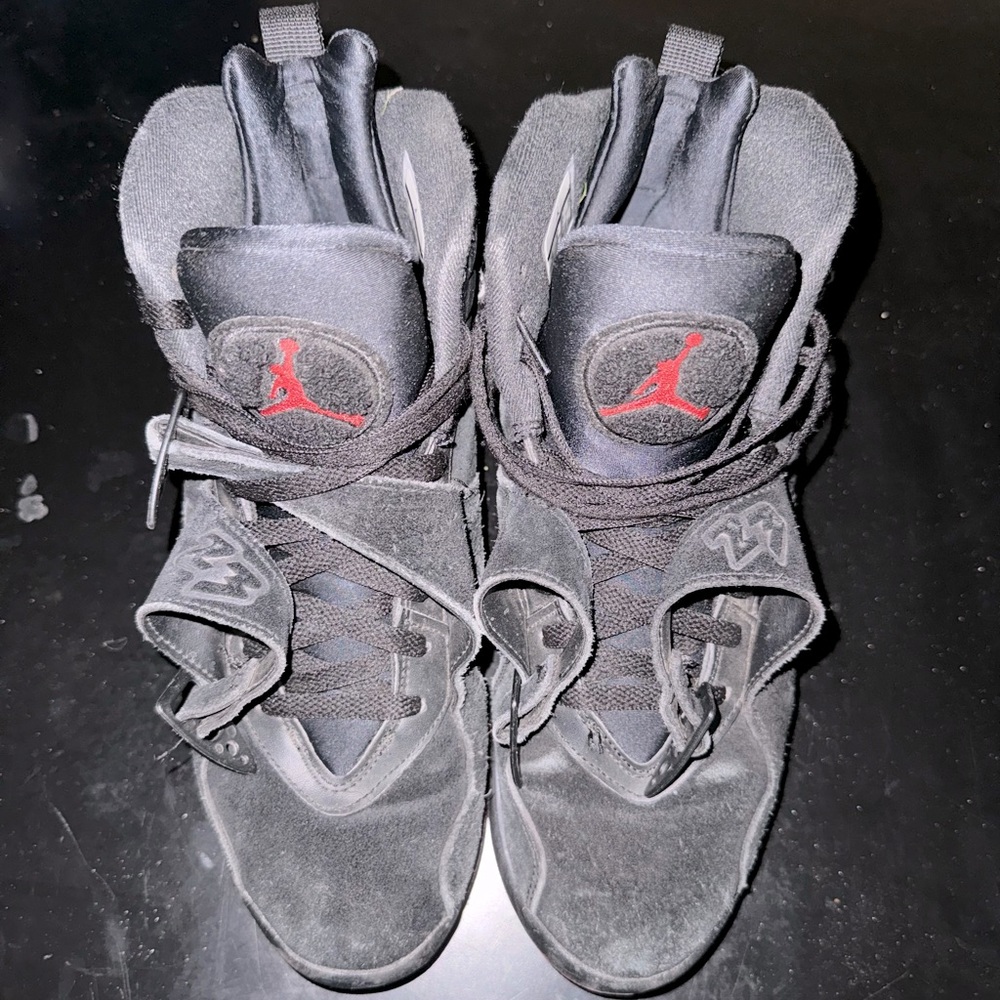 Size 10 Bred Jordan 8’s good condition